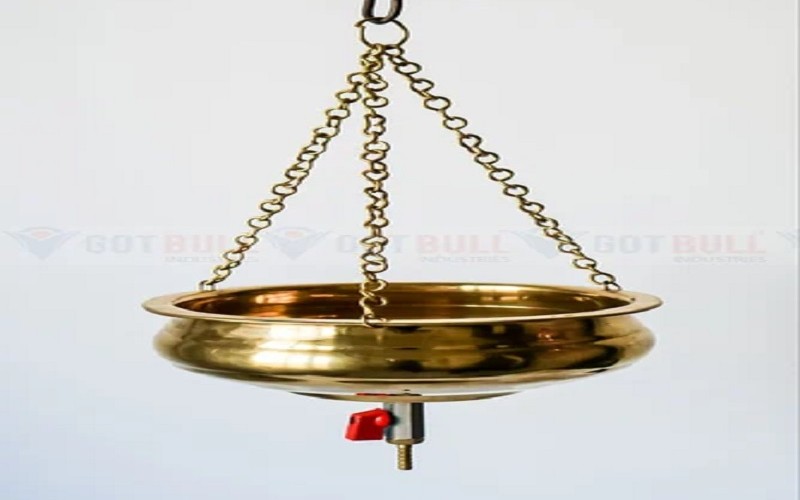 2 Ltr. Shirodhara Pot With Chain And Valve